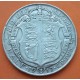 INGLATERRA 1/2 CORONA 1917 REY JORGE V KM.818 MONEDA DE PLATA MBC- Great Britain UK Half Crown silver coin R/2