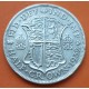 INGLATERRA 1/2 CORONA 1932 REY JORGE V KM.835 MONEDA DE PLATA MBC- Great Britain Half Crown silver