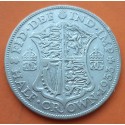 INGLATERRA 1/2 CORONA 1945 JORGE VI PLATA SC- Silver Half Crown