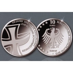 @PLATA - PROOF@ ALEMANIA 10 EUROS 2015 J SERVICIO MARÍTIMO DE RESCATE MONEDA en CÁPSULA Germany