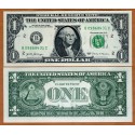 1 billete x ESTADOS UNIDOS 1 DOLAR 2017 Serie B CIUDAD de NUEVA YORK y GEORGE WASHINGTON SC USA $1 Dollar NEW YORK