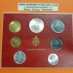 8 monedas x VATICANO CARTERA OFICIAL 1978 PAULUS VI SC 1+2+5+10+20+50+100 LIRAS + 500 LIRAS 1977 PLATA PAPA PABLO VI