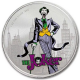 . 1 aaaaaacoin @ENVÍO HOY - Tirada 2.500 - COLORES@ SAMOA 5 DOLARES 2024 EL JOKER DC Comics 6ª MONEDA DE PLATA ONZA Oz