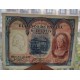 @EMITIDO por EL BANCO REPUBLICANO en 1936@ ESPAÑA 500 PESETAS 1927 REINA ISABEL Sin Serie 1685339 Pick 73C BILLETE MBC-