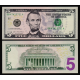 . $5 DOLARES 2013 ESTADOS UNIDOS LINCOLN SC 5 DOLLARS UNC