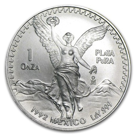 . 1 ONZA 1992 ESTADOS UNIDOS PLATA PURA 999 COLUMBIAN EXPOSITION