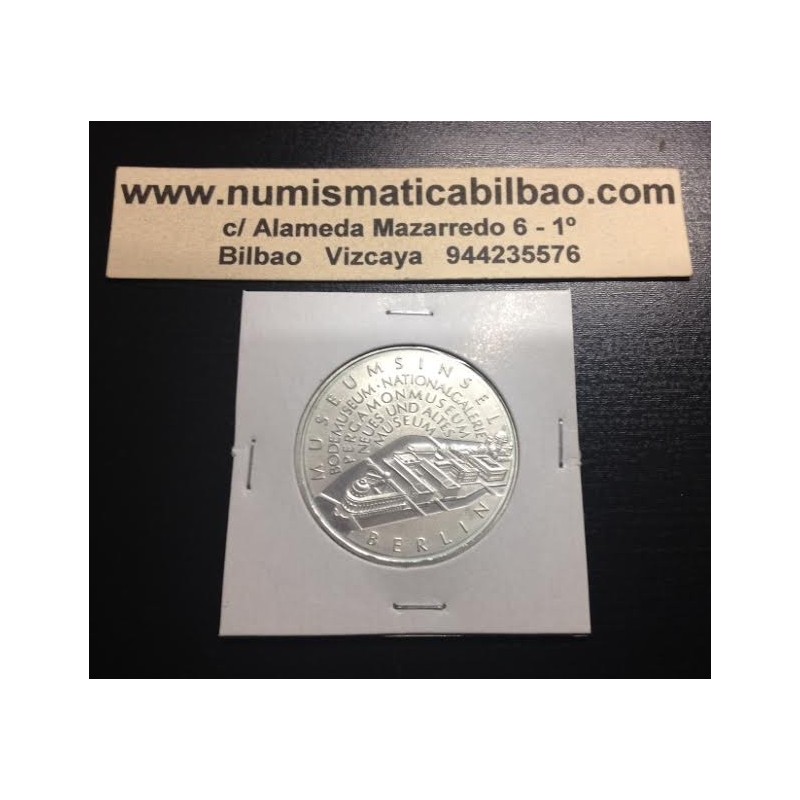 Alemania 10 Euros 2002 Ceca A Moneda De Plata Sc Silver Euro Coin Museo 