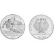 ALEMANIA 10 EUROS 2010 Ceca NO PLATA SKI ALPINO SC SILVER