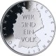 ALEMANIA 10 EUROS 2010 A 20 AÑOS DE LA UNIFICACION CON LA RDA (Alem. Democrática) MONEDA DE PLATA SC