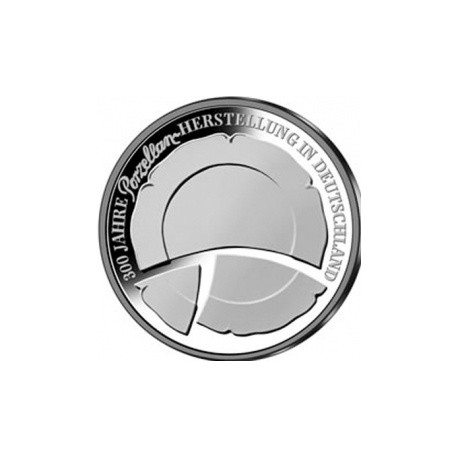 ALEMANIA 10 EUROS 2010 Ceca F PLATA HERSTELLUNG SC SILVER