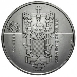 PORTUGAL 5 EUROS 2004 CONVENTO DE CRISTO Serie UNESCO MONEDA DE PLATA SC SILVER