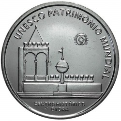 PORTUGAL 5 EUROS 2004 PLATA SC UNESCO EVORA SILVER