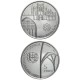 PORTUGAL 5 EUROS 2005 MONASTERIO DE BATALLA Serie UNESCO MONEDA DE PLATA SC silver