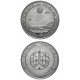 PORTUGAL 5 EUROS 2005 ANGRA DO HEROISMO CENTRO HISTORICO Serie UNESCO MONEDA DE PLATA SC SILVER