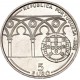 PORTUGAL 5 EUROS 2005 PAPA JUAN XXI 800, ANIV. DE SU NACIMIENTO MONEDA DE PLATA SC SILVER