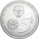 PORTUGAL 5 EUROS 2007 CENTENARIO SCOUT UN MUNDO UNA PROMESA MONEDA DE PLATA SC-