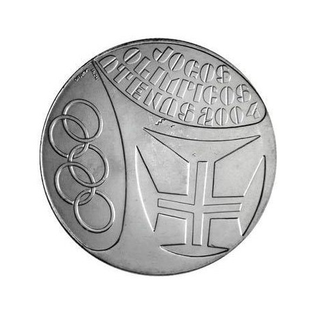 PORTUGAL 10 EUROS 2004 OLIMPIADA ATENAS PLATA SC SILVER OLYMPIC