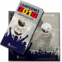 ESPAÑA CARTERA FNMT 20 EUROS 2011 CLARA CAMPOAMOR PLATA SC