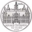 AUSTRIA 10 EUROS 2002 JOHANNES KEPLER y CASTILLO KM.3099 MONEDA DE PLATA SC Österreich silver coin