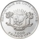 COSTA DE MARFIL 10 FRANCOS 1966 ELEFANTE KM.1 MONEDA DE PLATA Cote D'Ivorie Ivory Coast 10 Francs