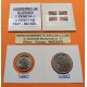 1+2 PESETAS 1937 GOBIERNO DE EUSKADI NICKEL BILBAO Euzkadi (2)