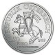 . 1ª moneda CABALLERO x AUSTRIA 1,50 EUROS 2019 Serie Medieval PLATA PURA SC Österreich silver ONZA OZ