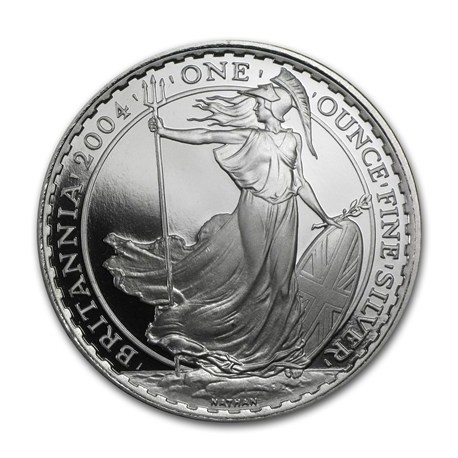 INGLATERRA 2 LIBRAS 2002 BRITANNIA PLATA SC SILVER £2 POUNDS