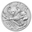 @ESCASA@ AUSTRALIA 2 DOLARES 2018 KOALA EN RAMA @2 ONZAS@ MONEDA DE PLATA PURA $2 Dollars OZ ONZA CÁPSULA