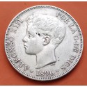 .AMADEO I 5 PESETAS 1871 * 18/71 SDM PLATA ESPAÑA 4 DURO SILVER