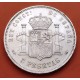 .AMADEO I 5 PESETAS 1871 * 18/71 SDM PLATA ESPAÑA 4 DURO SILVER