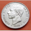 .AMADEO I 5 PESETAS 1871 * 18/71 SDM PLATA ESPAÑA 4 DURO SILVER