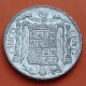 ESPAÑA 5 CENTIMOS 1945 FRANCO SIN CIRCULAR JINETE ALUMINIO