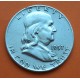 ESTADOS UNIDOS 1/2 DOLAR 1957 D BENJAMIN FRANKLIN KM.163 MONEDA DE PLATA MBC Half Dollar silver R/3