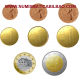 . 1º AÑO DE EMISIÓN x ANDORRA MONEDAS EURO 2014 SC 1+2+5+10+20+50 CENTIMOS 1 EURO + 2 EUROS 2014 PROCEDEN DE CARTERA