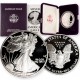 @VER FOTOS@ ESTADOS UNIDOS 1 DOLAR 1989 S EAGLE LIBERTY MONEDA DE PLATA @PROOF@ ESTUCHE OFICIAL US MINT $1 ONZA OZ