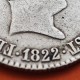 @RARA@ ESPAÑA Rey FERNANDO VII 4 REALES 1822 MSR Ceca de MADRID Tipo CABEZON KM.562 MONEDA DE PLATA Spain coin R/2