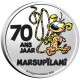 . 1 acoin @Tirada 7,500@ BELGICA 5 EUROS 2022 MARSUPILAMI personaje del comic SPIROU @COLORES@ MONEDA DE NICKEL Coincard