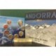 . 1ª AÑO DE EMISION x ANDORRA CARTERA OFICIAL EUROS 2014 SC 1+2+5+10+20+50 Centimos + 1 EURO + 2 EUROS 2014 BU EUROSET 8 monedas