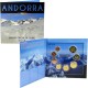 . 1ª AÑO DE EMISION x ANDORRA CARTERA OFICIAL EUROS 2014 SC 1+2+5+10+20+50 Centimos + 1 EURO + 2 EUROS 2014 BU EUROSET 8 monedas