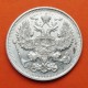 . RUSIA 20 KOPECKS 1915 AGUILA PLATA EBC- Russia Silver Kopeks