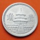 @ESCASA@ CHINA 1 CHIAO 1942 PEKING Japanese Puppet States PROVISIONAL GOVERNMENT KM.525 MONEDA DE ALUMINIO FEN