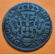 @ESCASA@ PORTUGAL 3 REIS 1764 ESCUDO DEL REY JOSE I y VALOR KM.241 MONEDA DE BRONCE III REIS JOSEPHUS Dei Gratia ALGARVE