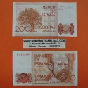 200 PESETAS 1980 LEOPOLDO ALAS CLARIN Sin Serie ESPAÑA SC