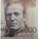 . 1 billete CAPICUA x España 5000 PESETAS 1979 JUAN CARLOS I Serie al azar Pick 160 MBC+ @PVP NUEVO 125€@