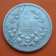 . @RARA@ BULGARIA 5 LEVA 1892 REY FERNANDO I KM.15 MONEDA DE PLATA MBC Bulgarien silver