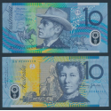 AUSTRALIA 10 DOLARES 2002 JINETE A CABALLO y CARRO DE BUEYES Pick 58.A BILLETE DE PLASTICO SC Polymer UNC BANKNOTE