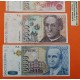 . 4 billetes MUY CIRCULADOS x ESPAÑA 1000+2000+5000+10000 PESETAS 1992 JUAN CARLOS I Pick 163+164+165+166