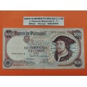 @PVP NUEVO 140€@ PORTUGAL 500 ESCUDOS 1966 REY JOAO y LEOPOLDO DE ALMEIDA Serie EKK 19419 Pick 170A BILLETE CIRCULADO