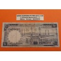 @PVP NUEVO 350€@ ARABIA SAUDI 10 RIYALS 1968 MEZQUITA Al-Masjid al-Haram Pick 13 BILLETE USADO Saudi Arabian BANKNOTE