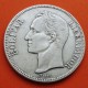 @RARA FECHA@ VENEZUELA 5 BOLIVARES 1926 LIBERTADOR SIMON BOLIVAR KM.24.2 MONEDA DE PLATA silver coin